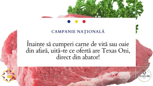 Înainte să cumperi carne de vită sau oaie din afară, uită-te ce ofertă are Texas Oni, direct din abator!