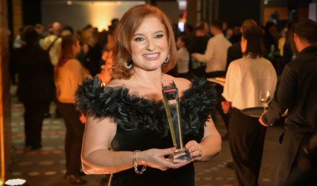 Cea mai bună emisiune de business la Gala Premiilor TVmania: „Temerarii”, prezentată de Marta Ușurelu la Digi 24