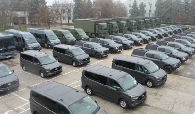 Armata din Moldova a primit 66 de vehicule de peste 5.000.000 de euro de la Uniunea Europeană | VIDEO