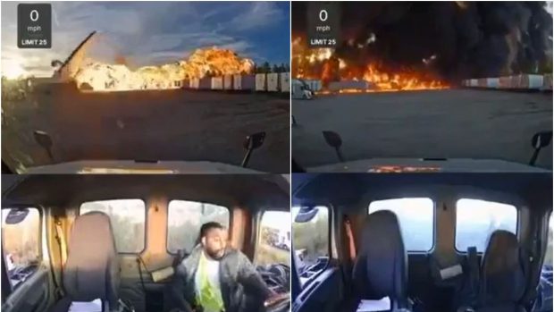 Momentul în care un avion de marfă s-a prăbușit și a explodat pe aeroportul din Kentucky: cel puțin 7 morți | Video