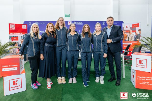 Kaufland România susține Echipa României de Tenis la Billie Jean King Cup 