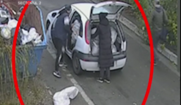 Mașină confiscată și 60.000 de lei amendă pentru aruncarea deșeurilor pe domeniul public în sectorul 2 din București