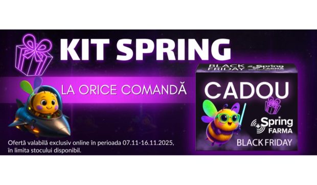 Black Friday la Spring Farma! Zzzumzetul prețurilor mici aduce cadouri și surprize