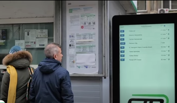 Primele panouri digitale în stațiile STB din București. În ce zone au fost puse în funcțiune