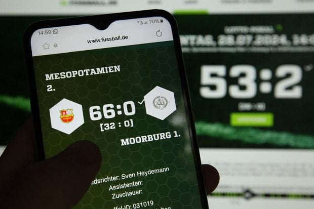 foto: Libertatea | O echip? din liga regional? din Germania a fost invins? cu 66-0: Am vrut doar s? juc?m fotbal