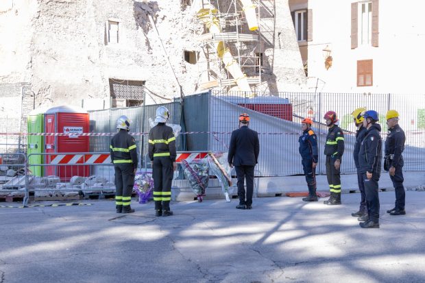 Zi de doliu în Roma pentru Octav, românul mort după prăbușirea Torre dei Conti