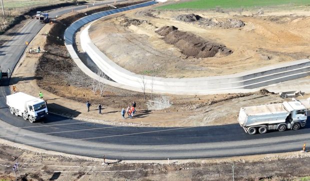 A fost reparată Râpa Morții din Galați, drumul considerat deosebit de periculos din cauza accidentelor mortale