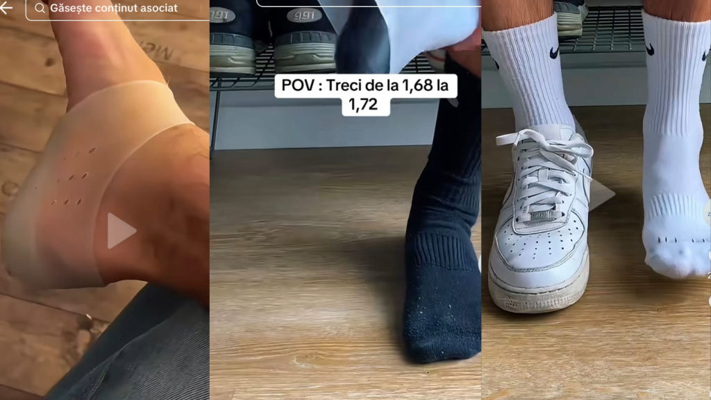 Ce riscuri de sănătate implică purtarea prelungită a tălpilor din silicon care „te fac mai înalt”. Radu Paraschiv, doctor ortopedie-traumatologie: „Pot genera tulburări de mers”