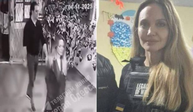 Șoferul Angelinei Jolie a fost recrutat în armata ucraineană în timpul unei vizite a actriței la Herson | VIDEO