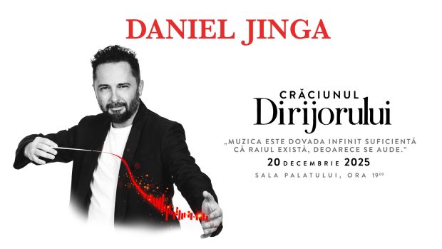 „Crăciunul Dirijorului” cu Daniel Jinga, un eveniment-simbol care regândește magia sărbătorilor prin artă și inovație