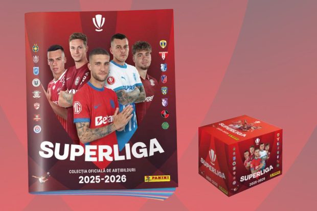 Panini lansează un album cu stickere pentru Superliga: când vor putea microbiștii să îi colecționeze pe Bîrligea, Borza și Cîrjan