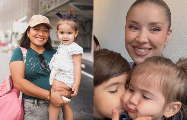 Imagine Stire Câți bani a plătit Alina Ceușan ca să își aducă bonă din Filipine. Florence are grijă de Perla, fetița vedetei: „E ca o prietenă bună” | 2review.ro