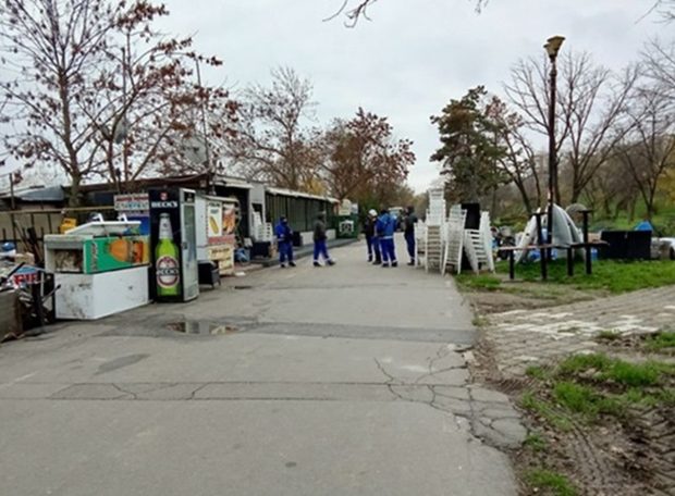 Cârciumi și coșmelii desființate pe Faleza din Galați: proprietarii nervoși au făcut scandal