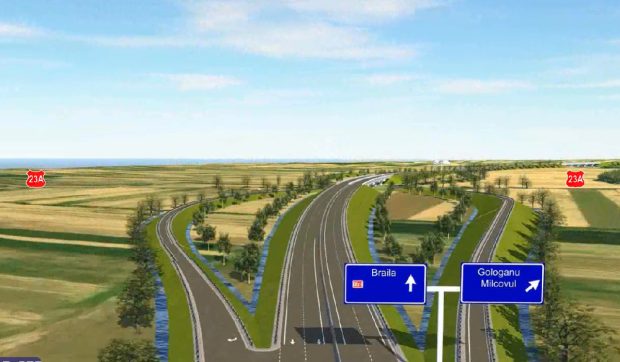 A început proiectarea Drumului Expres Focșani-Brăila, cel mai lung tronson de șosea de mare viteză construit într-un singur contract