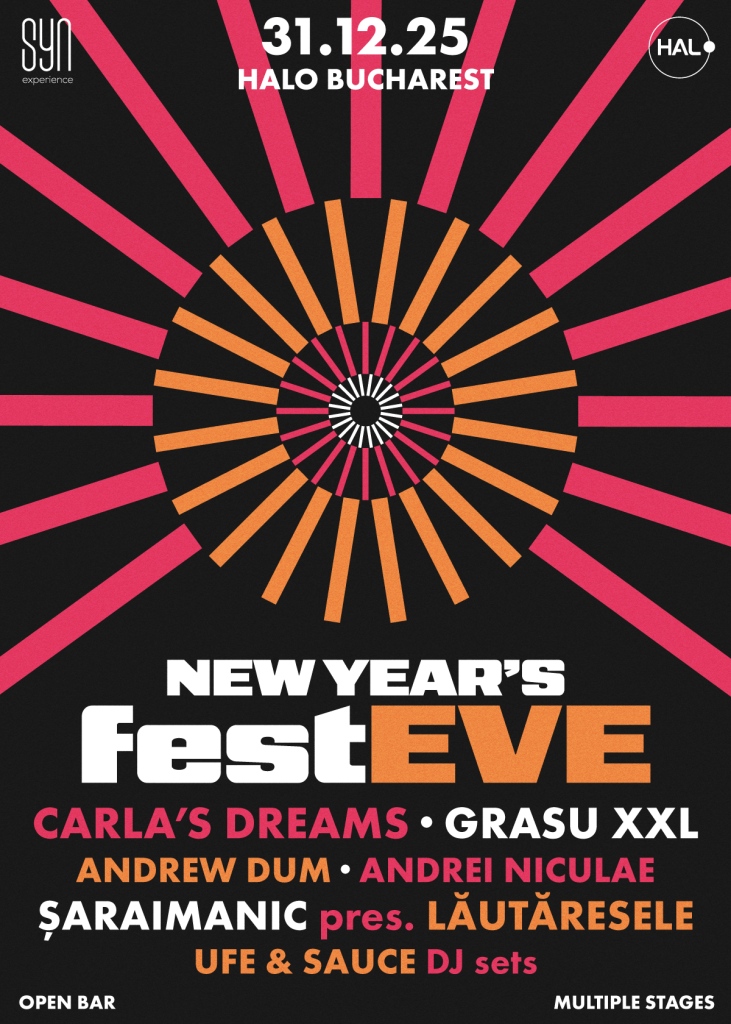 FestEVE – Revelionul-festival și primul eveniment dintr-o serie nouă de experiențe nocturne