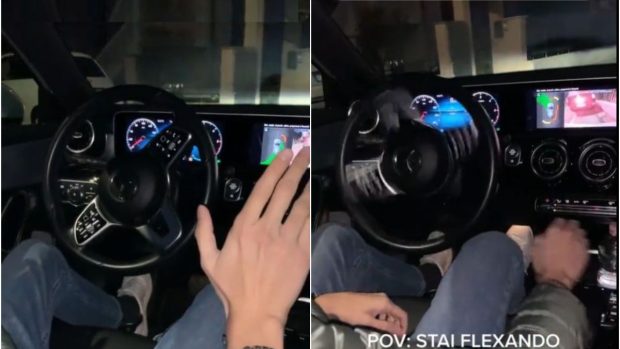 Un italian și-a lovit Mercedesul proaspăt cumpărat încercând să arate tuturor cum funcționează autopilotul mașinii