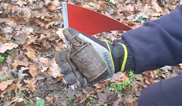 Un pensionar din Botoșani a găsit o grenadă funcțională în timp ce căuta obiecte pierdute în pădure, cu un detector de metale