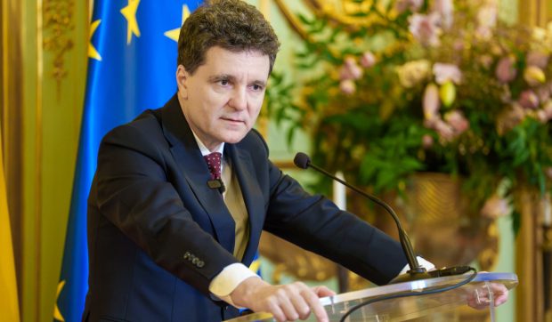 Gafa făcută de Nicușor Dan la conferința din Franța: „O înfrângere ar fi să nu intrăm în OSCE”. România este în OSCE din anii ‘70