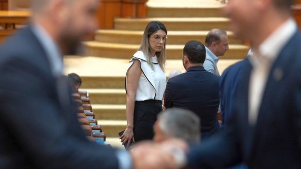 PSD, AUR și USR s-au luat la harță în Parlament. George Simion: „Diana Buzoianu are 32 de ani îşi bate joc de România”. Replica ministrului