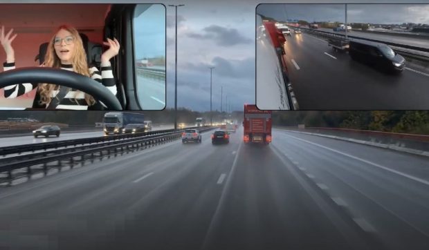 O șoferiță de TIR e urmărită de mii de oameni în fiecare cursă: „Primesc mai mulți bani decât câștig din condus”