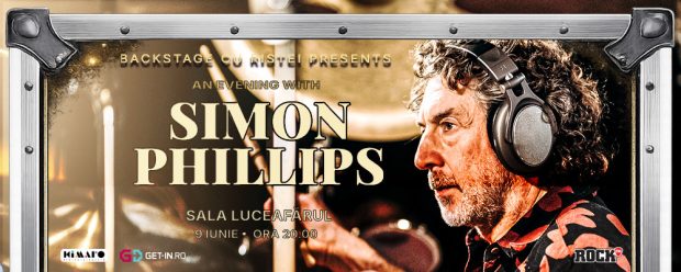 O seară cu Simon Phillips – 9 iunie, Sala Luceafărul