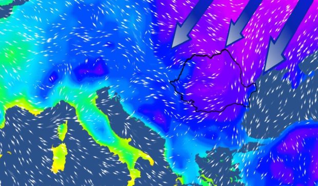 Un val de aer polar din Rusia lovește România: ANM anunță – 18 grade Celsius în weekend