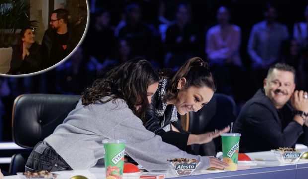 Imagine Stire Cum au urmărit Andra și Cătălin Măruță prima ediție „Românii au talent” 2026. Gestul romantic făcut când artista și Eva, fiica lor, au dat Golden Buzz | 2review.ro