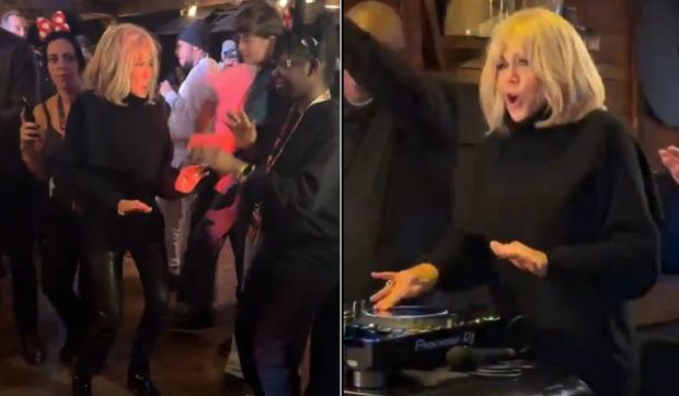 Brigitte Macron, DJ și dansatoare la o petrecere Disney: Prima Doamnă a Franței a mixat „Forever Young”