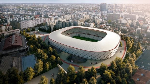 Buldozerele intr? pe stadioane! 170 de milioane de euro schimb? fa?a fotbalului românesc: Dinamo ?i FC Arge?