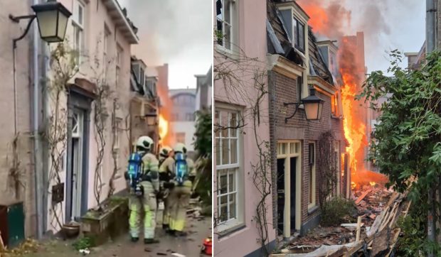 Mai multe clădiri s-au prăbușit în Utrecht, în urma unei explozii puternice