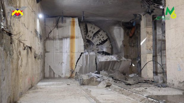 Magistrala 6 prinde contur: scutul de forare „Sfânta Maria” a ajuns la viitoarea stație de metrou Gara Băneasa