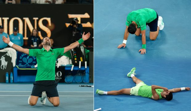 Novak Djokovici l-a învins pe Jannik Sinner şi e cel mai în vârstă jucător ajuns în finala Australian Open