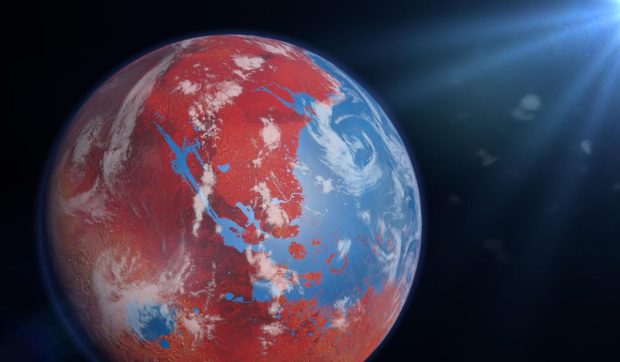 Planeta Marte a avut o mare de dimensiunea Oceanului Arctic, care a secat, arată un nou studiu: „Apa ar fi putut forma sisteme conectate pe distanțe vaste”