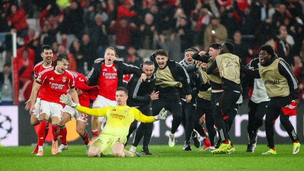 Liga Campionilor: Seară nebună la Lisabona: Benfica a învins Realul cu 4-2 după ce portarul Trubin a marcat la ultima fază