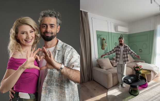 Imagine Stire Imagini din apartamentul de lux în care locuiește Radu Bucălae cu soția. Mobila e făcută la comandă, la sfatul designerilor de interior | 2review.ro
