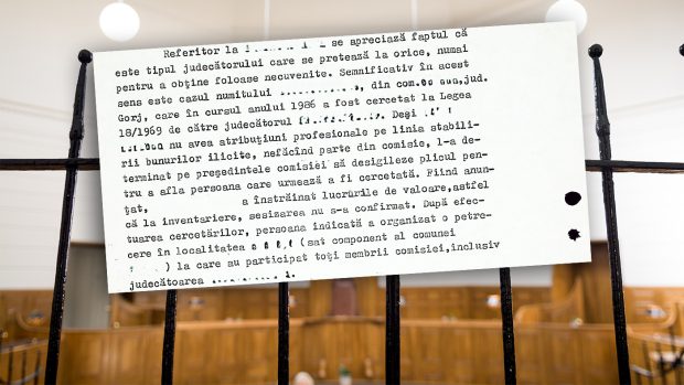 Corupția din justiția comunistă, în rapoartele Securității. Portretul judecătorului care „se pretează la orice”