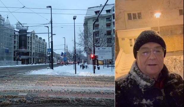 Cluj-Napoca, paralizat de prima ninsoare serioasă. Oameni îl critică pe primarul Emil Boc pentru haosul din trafic: „Taxe de «5 stele», deszăpezire de nota 4”
