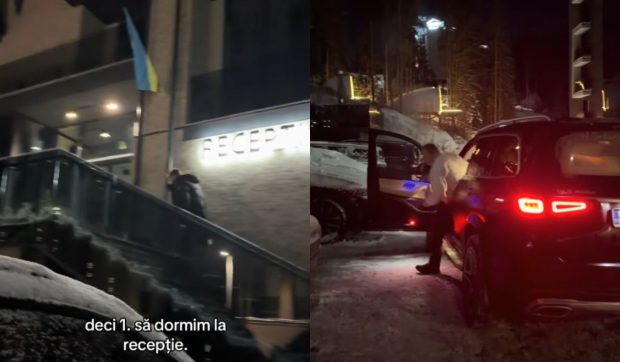 Doi români s-au dus la schi în Ucraina, și-au rezervat cameră de hotel, dar au găsit totul închis când au ajuns în Bukovel