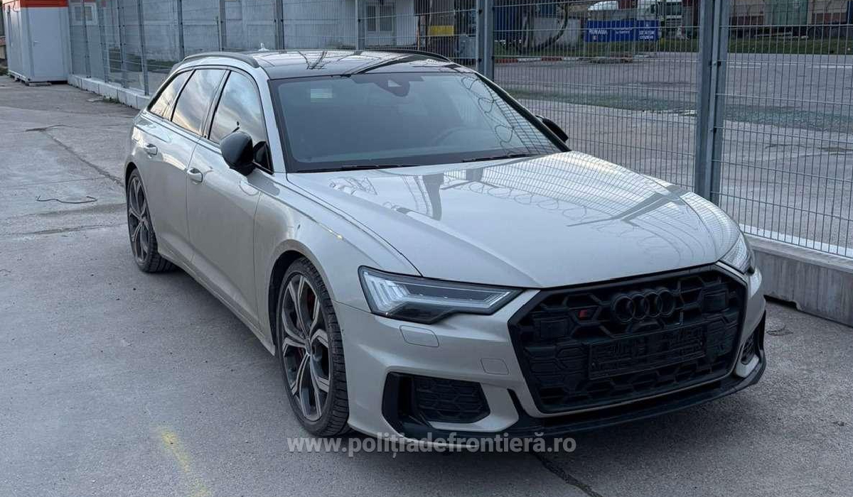 Polițiștii din Constanța descoperă un Audi de 70.000 de euro, ascuns în port pentru Georgia. Polițiștii din Constanța descoperă un Audi de 70.000 de euro, ascuns în port pentru Georgia.