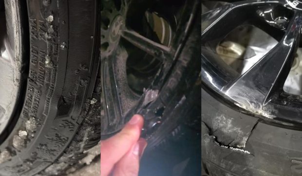 Zeci de șoferi și-au distrus anvelopele în gropile din București, apărute după ninsoare: „Mi-am tăiat ambele cauciucuri într-o singură zi”. Cum își pot recupera daunele