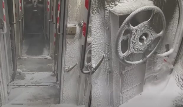 Pereți înghețați și condiții ca în „Narnia”, într-un tren din SUA. 16 oameni au murit în New York, din cauza hipotermiei