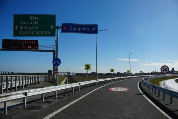 Autostrada A4 a fost legată direct de comuna Cumpăna din Constanța, traficul a fost deschis astăzi, după 11 ani de așteptare