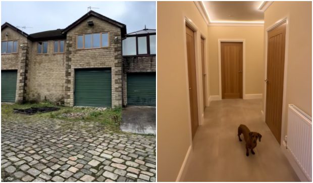 Cum a transformat un cuplu un garaj abandonat de zece ani într-o casă de familie | VIDEO