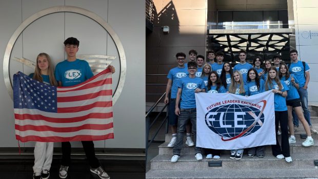 Un elev din Craiova e dat pe spate de profesorii de la liceul din America unde învață pentru un an: „Fac mai mult decât strictul necesar”