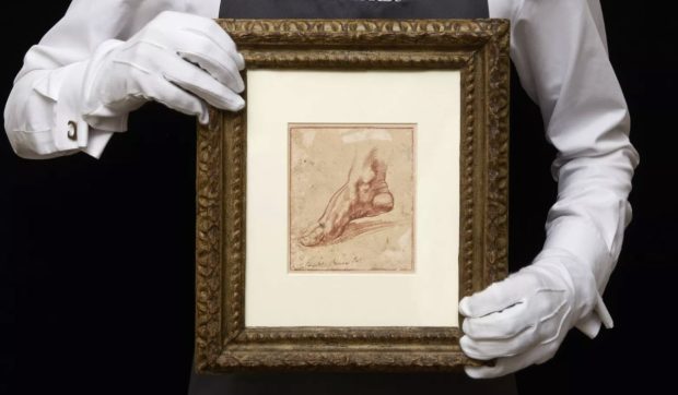 Prețul record cu care s-a vândut o schiță făcută de Michelangelo, recent descoperită