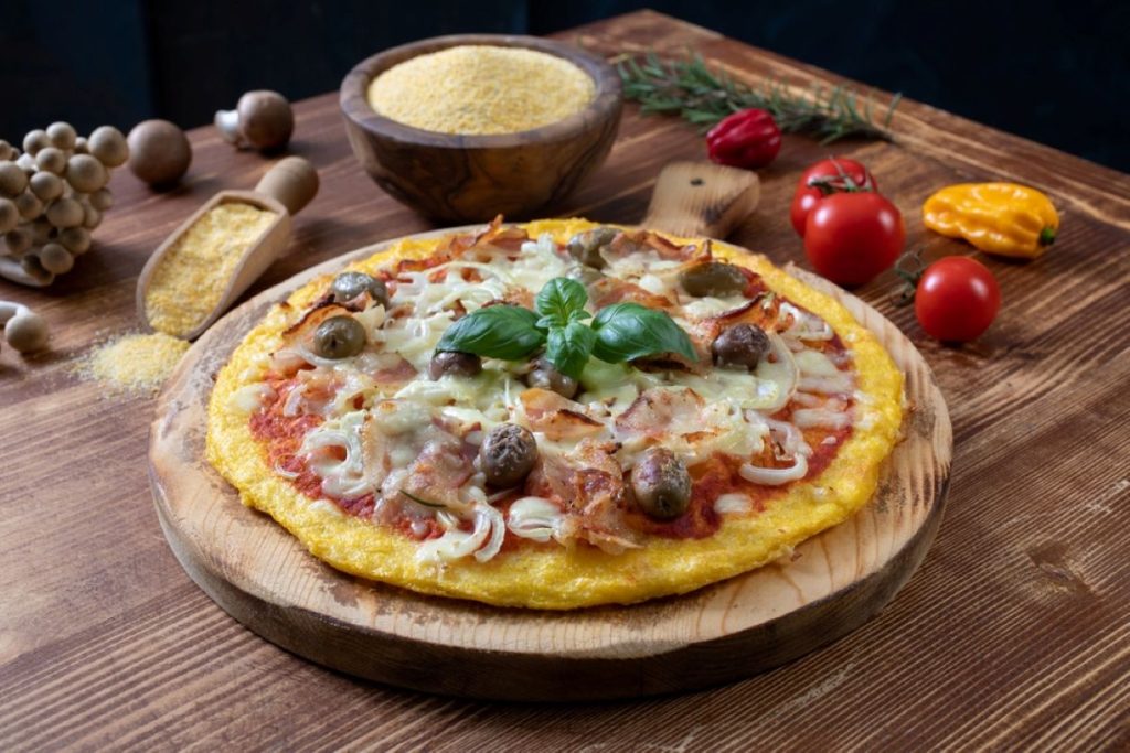 pizza blat mamaliga