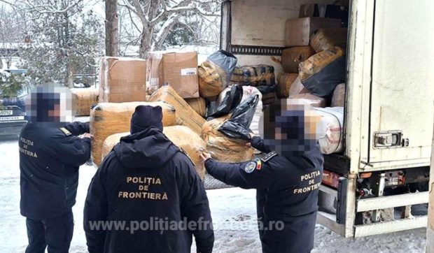 Șofer de TIR arestat la Fetești pentru 30 de zile, avea marfă de 1,4 milioane de euro în camion și toată era contrafăcută