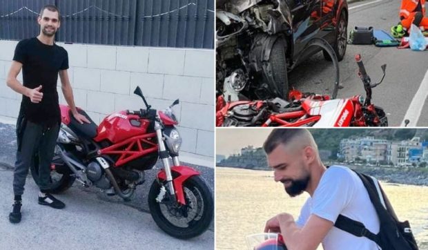 Un român a murit la câțiva metri de casă, în Italia. Marius a zburat de pe motocicletă și a sfârșit sub ochii vecinilor