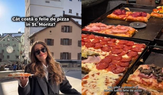 O româncă a mers în St. Moritz, cea mai scumpă stațiune din Elveția, și a fost uimită de prețuri: cât a plătit pe parcare și o felie de pizza
