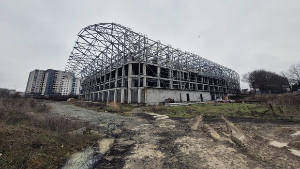 Sala Polivalentă din Constanța devine muzeu al schelelor. Construcția trebuia inaugurată încă din vara anului 2021